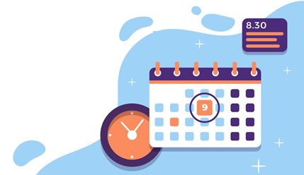 Ilustração de Agenda